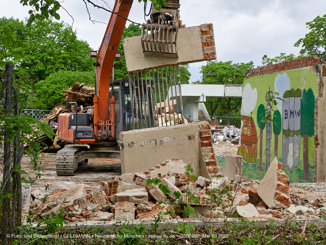 13.05.2022 - Baustelle am Haus für Kinder in Neuperlach